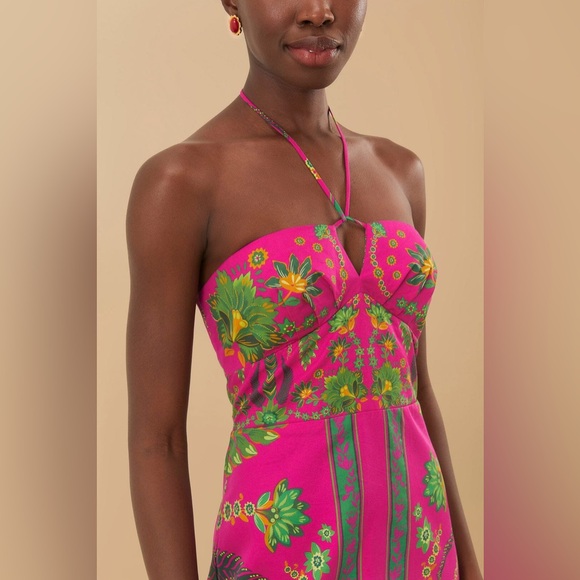 Farm Rio Ana Tapestry Midi Dress - Picture 5 of 16